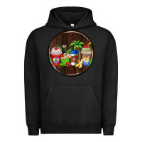 Pigment Black dominican republic coasters Urban Hoodie - AdoDesignShop