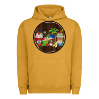 Pigment Peanut Butter dominican republic coasters Urban Hoodie - AdoDesignShop