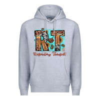 Heather Grey rt respiratory therapist Premium Hoodie - JahusDesignShop