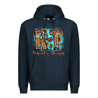 Navy rt respiratory therapist Premium Hoodie - JahusDesignShop