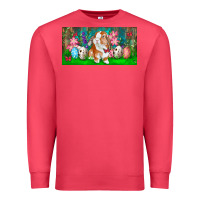 Cardinal Spring Easter Bunny Premium Sweatshirt - RanaPortraitStore