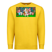 Lemon Spring Easter Bunny Premium Sweatshirt - RanaPortraitStore