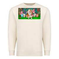 Sandshell Spring Easter Bunny Premium Sweatshirt - RanaPortraitStore