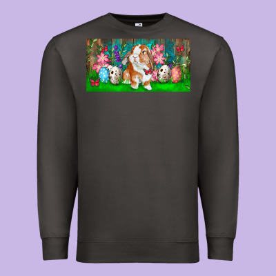 Premium Sweatshirt Spring Easter Bunny