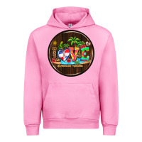 Fuchsia Pink dominican republic coasters Urban Hoodie - AdoDesignShop