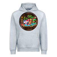 Heather Grey dominican republic coasters Urban Hoodie - AdoDesignShop