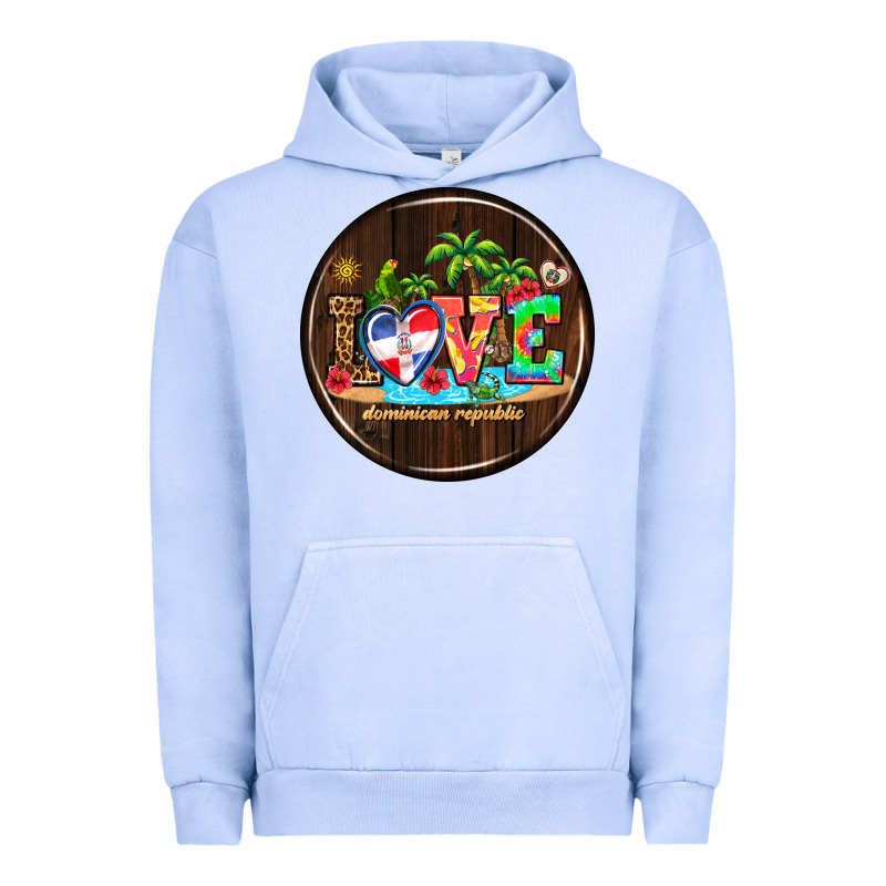 Dominican Republic Coasters Urban Hoodie by AdoDesignShop | Teevron