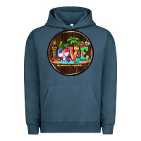 Pigment Midnight Navy dominican republic coasters Urban Hoodie - AdoDesignShop