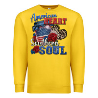Lemon american heart southern soul Premium Sweatshirt - Zillion Design Studio