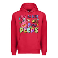 Cardinal chillin' with my peeps Premium Hoodie - Artiststas