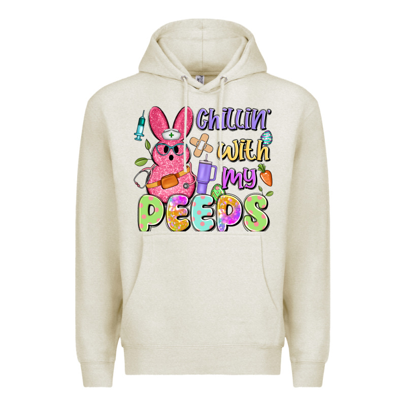 Chillin' With My Peeps Premium Hoodie by Artiststas | Teevron