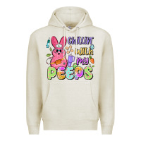 Oatmeal Heather chillin' with my peeps Premium Hoodie - Artiststas