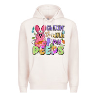 Pale Pink chillin' with my peeps Premium Hoodie - Artiststas