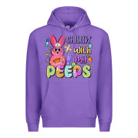 Purple chillin' with my peeps Premium Hoodie - Artiststas