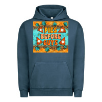 Pigment Midnight Navy Pies Before Guys Urban Hoodie - Artiststas