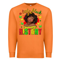 Carrot a little black history with girl juneteenth Premium Sweatshirt - texasbilliewilder
