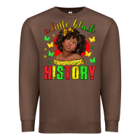 Chestnut a little black history with girl juneteenth Premium Sweatshirt - texasbilliewilder
