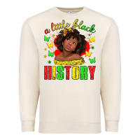 Sandshell a little black history with girl juneteenth Premium Sweatshirt - texasbilliewilder