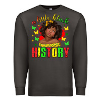 Smoke a little black history with girl juneteenth Premium Sweatshirt - texasbilliewilder