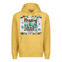 Antique Gold nursing is a work of heart Premium Hoodie - JahusDesignShop