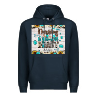 Navy nursing is a work of heart Premium Hoodie - JahusDesignShop