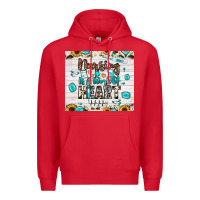 Red nursing is a work of heart Premium Hoodie - JahusDesignShop