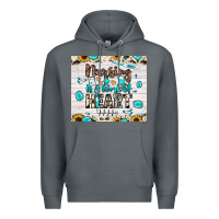 Rock nursing is a work of heart Premium Hoodie - JahusDesignShop