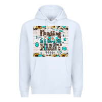 White nursing is a work of heart Premium Hoodie - JahusDesignShop