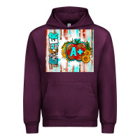 Mauve Wine teacher a+ tumbler Urban Hoodie - BundleAndBundleShop