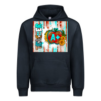 Navy teacher a+ tumbler Urban Hoodie - BundleAndBundleShop