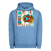 Pigment Pebble Blue teacher a+ tumbler Urban Hoodie - BundleAndBundleShop