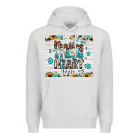 Dove Grey nursing is a work of heart Premium Hoodie - JahusDesignShop