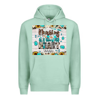 Seafoam nursing is a work of heart Premium Hoodie - JahusDesignShop