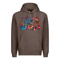 Coffee usa 4th of july Premium Hoodie - Artiststas