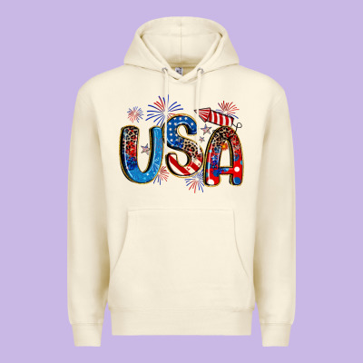 Usa 4th Of July Premium Hoodie Designed By Artiststas