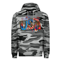 Slate Camo usa 4th of july Premium Hoodie - Artiststas
