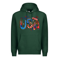 Sports Green usa 4th of july Premium Hoodie - Artiststas