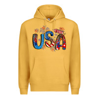 Mustard usa 4th of july Premium Hoodie - Artiststas