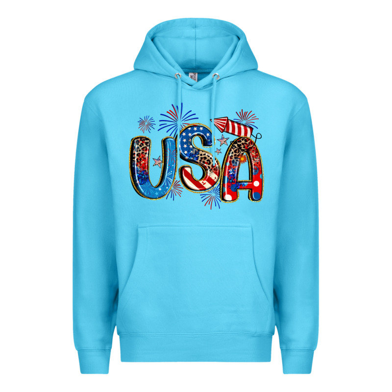 Usa 4th Of July Premium Hoodie by Artiststas | Teevron