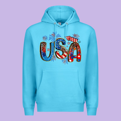 Usa 4th Of July Premium Hoodie Designed By Artiststas