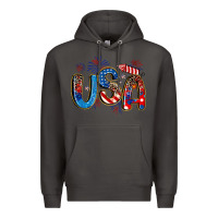 Smoke usa 4th of july Premium Hoodie - Artiststas