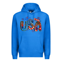 True Royal usa 4th of july Premium Hoodie - Artiststas