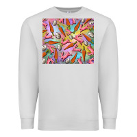 Dove Grey Easter bunny carrot and quail egg Premium Sweatshirt - RanaPortraitStore