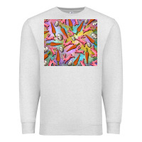 Oatmeal Heather Easter bunny carrot and quail egg Premium Sweatshirt - RanaPortraitStore