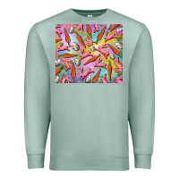 Seafoam Easter bunny carrot and quail egg Premium Sweatshirt - RanaPortraitStore