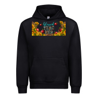 Black blessed teacher libbey glass Urban Hoodie - BundleAndBundleShop