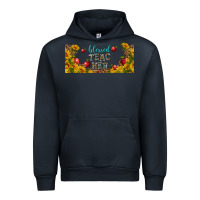 Navy blessed teacher libbey glass Urban Hoodie - BundleAndBundleShop