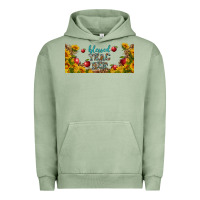 Pigment Oil Green blessed teacher libbey glass Urban Hoodie - BundleAndBundleShop