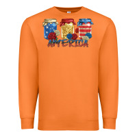Carrot america mason jar Premium Sweatshirt - Zillion Design Studio