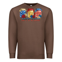 Chestnut america mason jar Premium Sweatshirt - Zillion Design Studio